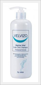 VELVIZO Marine Vital Scalp Clinic Shampoo Made in Korea